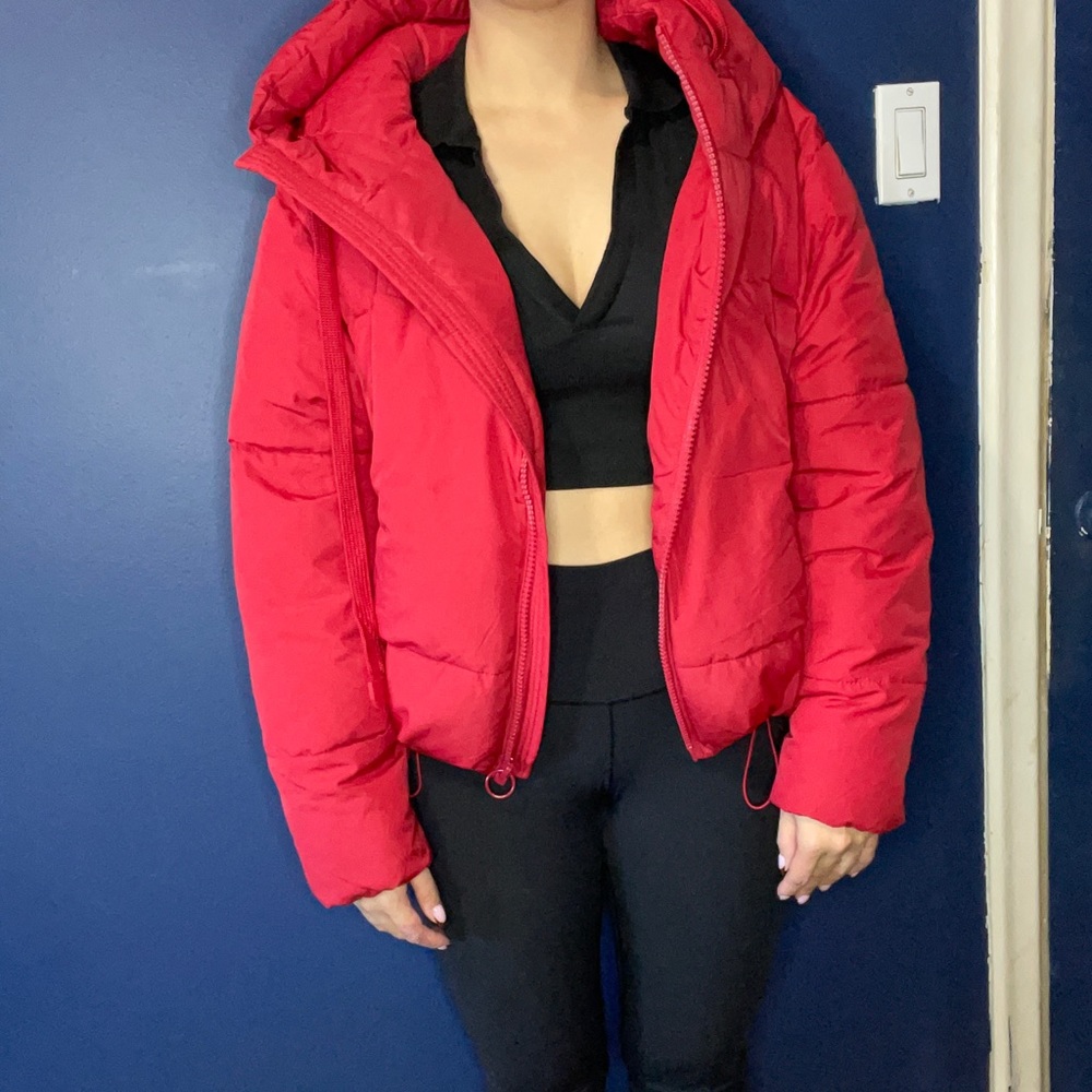 Zara puffer coat